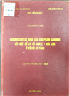 Nghiên cứu tác dụng của chế phẩm GAHUMIN lên một số chỉ số sinh lý - hóa sinh ở bộ đội xe tăng